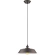 CHLOE Ironclad Industrial 1 Light Rubbed Bronze Ceiling Mini Pendant 14