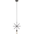 CHLOE Ironclad Industrial 1 Light Rubbed Bronze Ceiling Mini Pendant 13