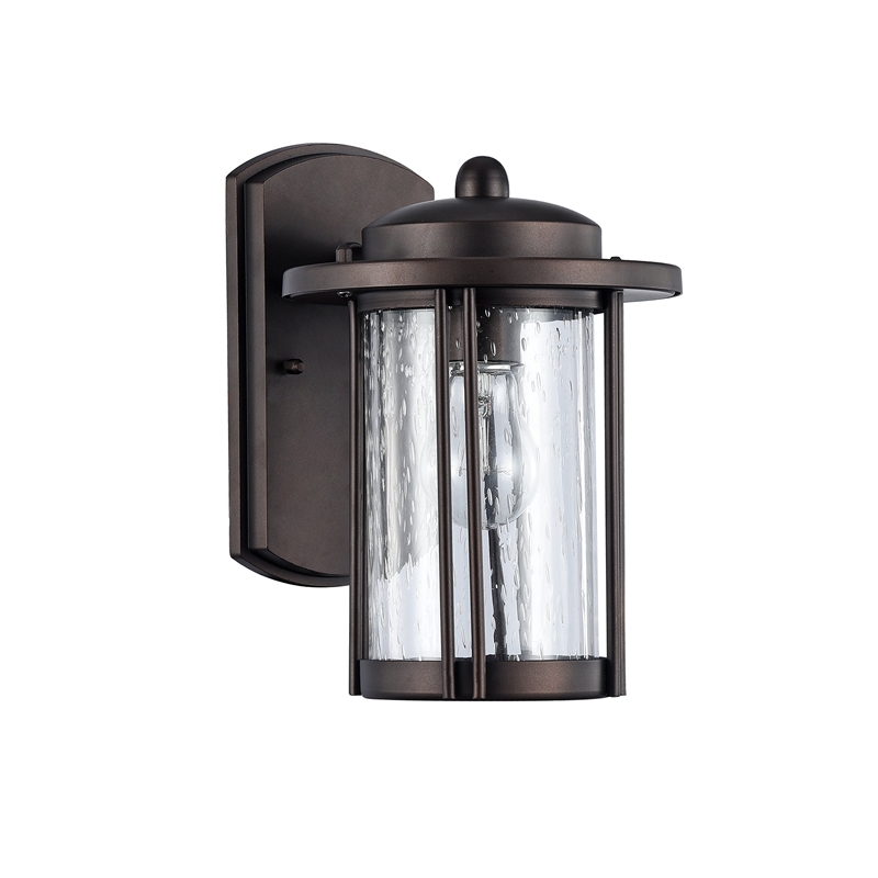CHLOE Dolan Transitional 1 Light Rubbed Bronze Outdoor Wall Sconce 11