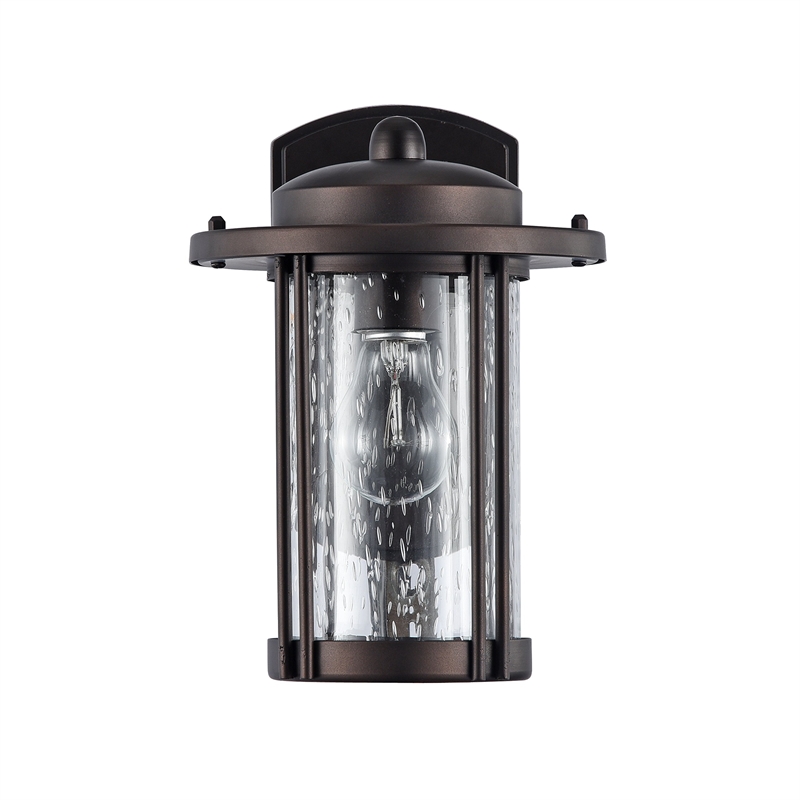 CHLOE Dolan Transitional 1 Light Rubbed Bronze Outdoor Wall Sconce 11