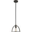 CHLOE Ironclad Industrial 1 Light Rubbed Bronze Mini Ceiling Pendant 9