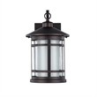 CHLOE Adesso Transitional 1 Light Rubbed Bronze Outdoor Wall Sconce 14