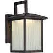 CHLOE Ryston Transitional LED Rubbed Bronze Outdoor Wall Sconce 11