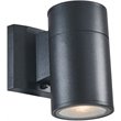CHLOE Simon Transitional LED Textured Black Outdoor/Indoor Wall Sconce 6