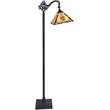 CHLOE Gode Tiffany-style 1 Light Reading Floor Lamp 11