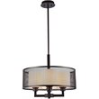 CHLOE Martha Transitional 4 Light Rubbed Bronze Ceiling Pendant 19