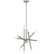CHLOE Adalynn Transitional 10 Light Brushed Nickel Ceiling Pendant 19