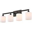 CHLOE Jane Contemporary 4 Light Rubbed Bronze Bath Vanity Fixture 29
