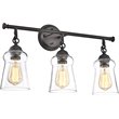 CHLOE Cheryl Contemporary 3 Light Rubbed Bronze Bath Vanity Fixture 23