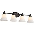 CHLOE Janet Contemporary 4 Light Rubbed Bronze Bath Vanity Fixture 30