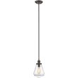 CHLOE Gabriella Transitional 1 Light Rubbed Bronze Ceiling Mini Pendant 7