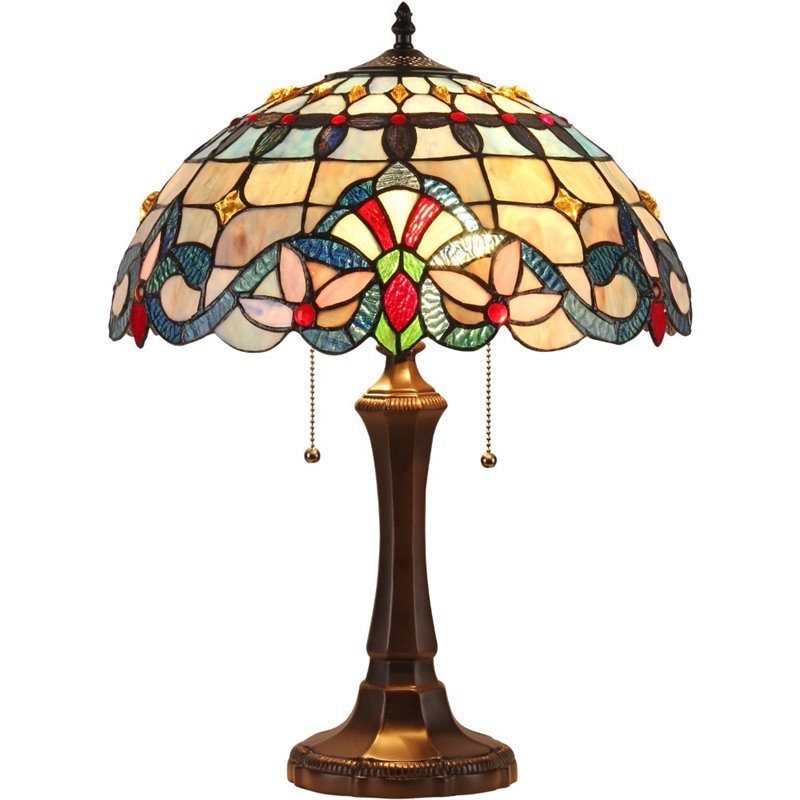 CHLOE Grenville 2 Light Victorian Table Lamp 16