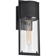 CHLOE Tyler Transitional 1 Light Textured Black Outdoor Wall Sconce 14