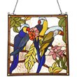 CHLOE Ava Animal Tiffany-glass Window Panel 24