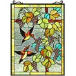 CHLOE Vineyard Tiffany-style Animal Design Window Panel 18