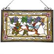 CHLOE Greeting Birds Tiffany-style Animal Design Window Panel 32
