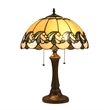 CHLOE Effie Tiffany-style 2 Light Victorian Table Lamp 16