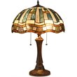 CHLOE Denby Tiffany-style 2 Light Mission Table Lamp 16