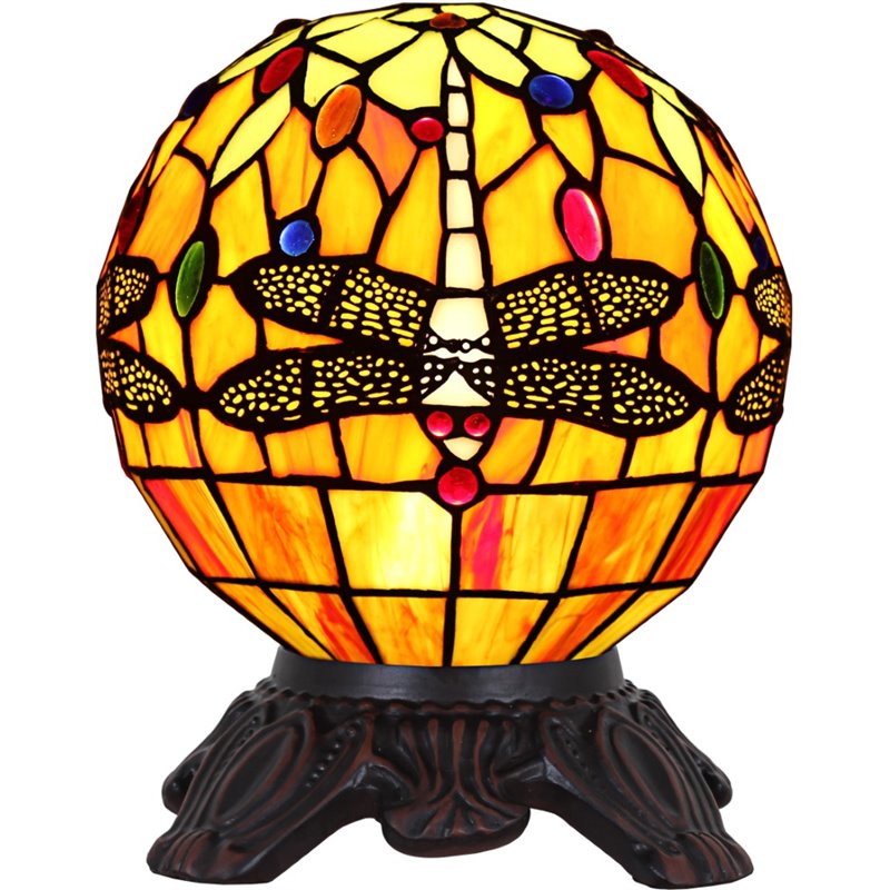 CHLOE Demoiselle 1 Light Dragonfly Accent Lamp 8