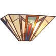 CHLOE Maxwell Mission 1 Light Textured Black Wall Sconce 12