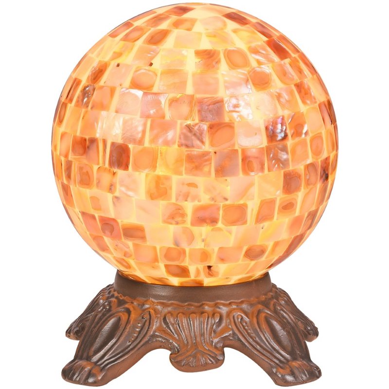 CHLOE Shelley Mosaic 1 Light Dark Bronze Accent Lamp 8