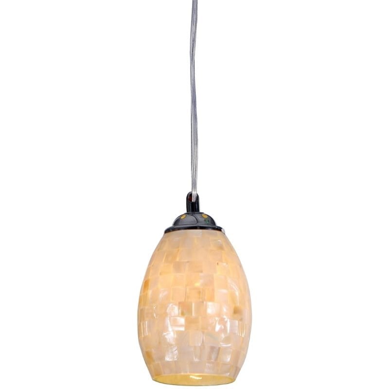 CHLOE Ravenna Mosaic 1 Light Ceiling Mini Pendant 5