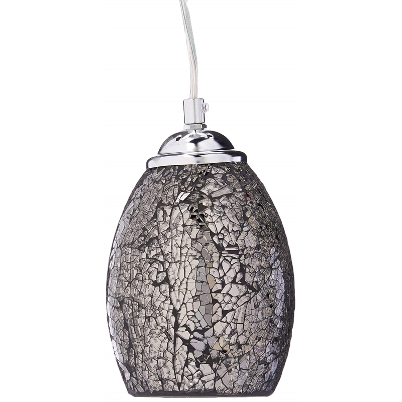 CHLOE Melia Mosaic 1 Light Ceiling Mini Pendant 4.8