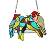 CHLOE Polly Tiffany-glass Window Panel 10
