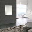 CHLOE Baldwin Large Frameless Wall Mirror 24x32