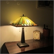 CHLOE Graham Tiffany-style 2 Light Mission Table Lamp 16