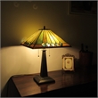 CHLOE Graham Tiffany-style 2 Light Mission Table Lamp 16
