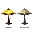 CHLOE Graham Tiffany-style 2 Light Mission Table Lamp 16