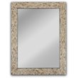 CHLOE'S Reflection Seashell Finish Rectangular Framed Wall Mirror 32