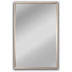 CHLOE'S Reflection Silver Finish Rectangular Framed Wall Mirror 33&quot Height