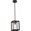 CHLOE Ironclad Industrial 1 Light Rubbed Bronze Ceiling Mini Pendant 7