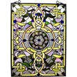 CHLOE Sabrina Tiffany-style Victorian Window Panel 24