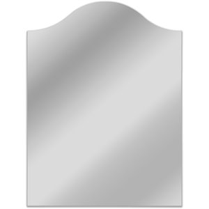 CHLOE's Reflection Hanging Arched-shaped Frameless Wall Mirror 32&quot Height