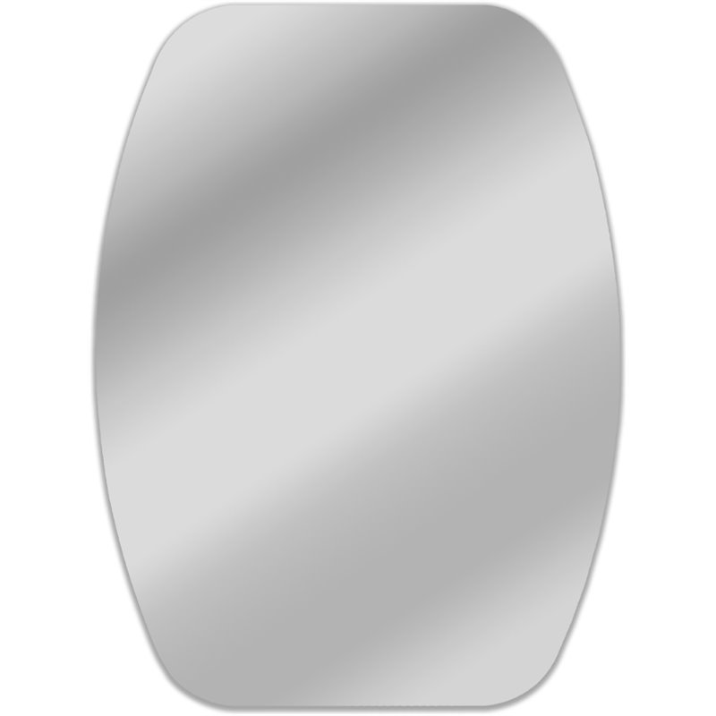 CHLOE's Reflection Hanging Squared-Oval Shaped Frameless Wall Mirror 32