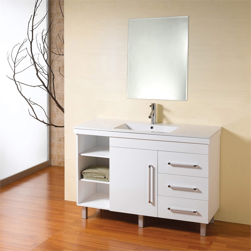 CHLOE Goodwin Large Frameless Wall Mirror 24x32