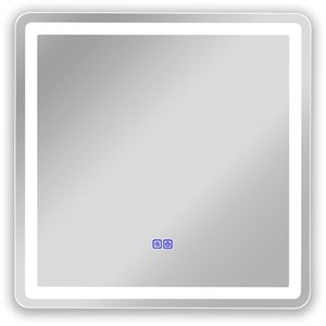 CHLOE Luminosity Back Lit Square TouchScreen LED Mirror 3 28&quot Wide