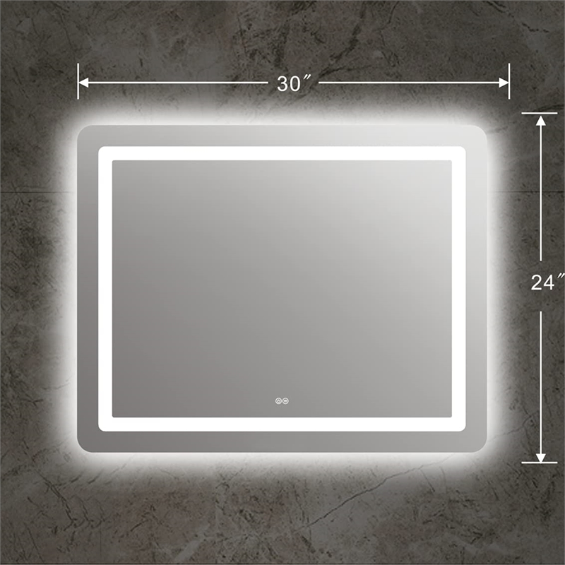 CHLOE Speculo Back Lit LED Mirror 4000K Warm White 30