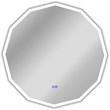 CHLOE Luminosity Back Lit Dodecagon TouchScreen LED Mirror 3 32