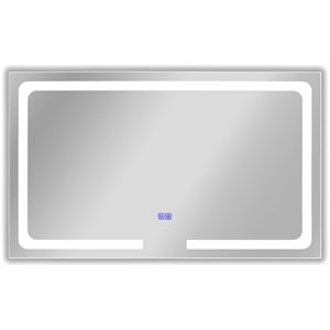 CHLOE Luminosity Back Lit Rectangular TouchScreen LED Mirror 3 39&quot Wide