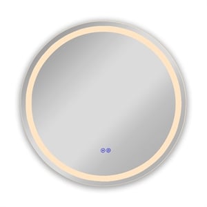 CHLOE Speculo Back Lit LED Mirror 4000K Warm White 24&quot Wide