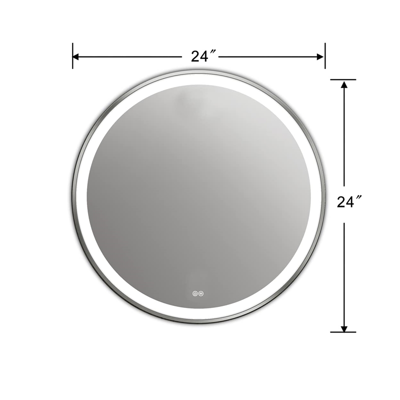 CHLOE Speculo Embedded LED Mirror 6000K Daylight White 24