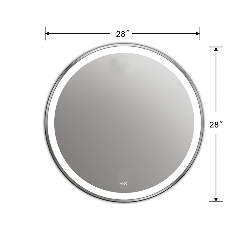 CHLOE Speculo Embedded LED Mirror 4000K Warm White 28