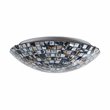 Chloe Lighting Crown 2-Light Metal Ceiling-Flush Fixture in Seashell