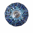 Chloe Lighting Dragonfly 2-Light Glass Table Lamp in Multi-Color