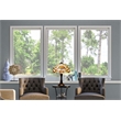 Chloe Lighting Claire Victorian 2-Light Glass/Metal Table Lamp in Multi-Color