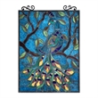 Chloe Lighting Pavoa Animal Glass Verical Hanging Window Panel in Multi-Color